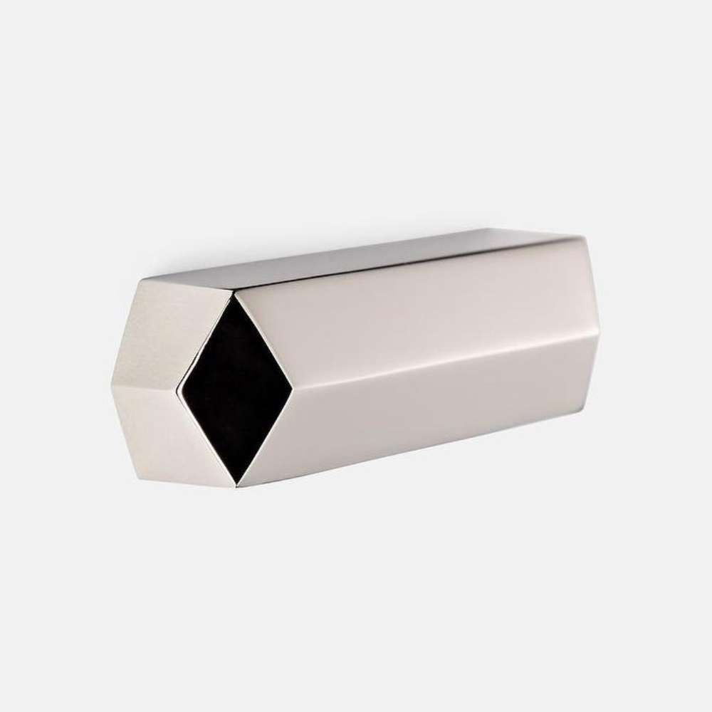 REJUVENATION Pottery Barn Blake Set 10 Polished  Nickel Cabinet Drawer Bin Pulls